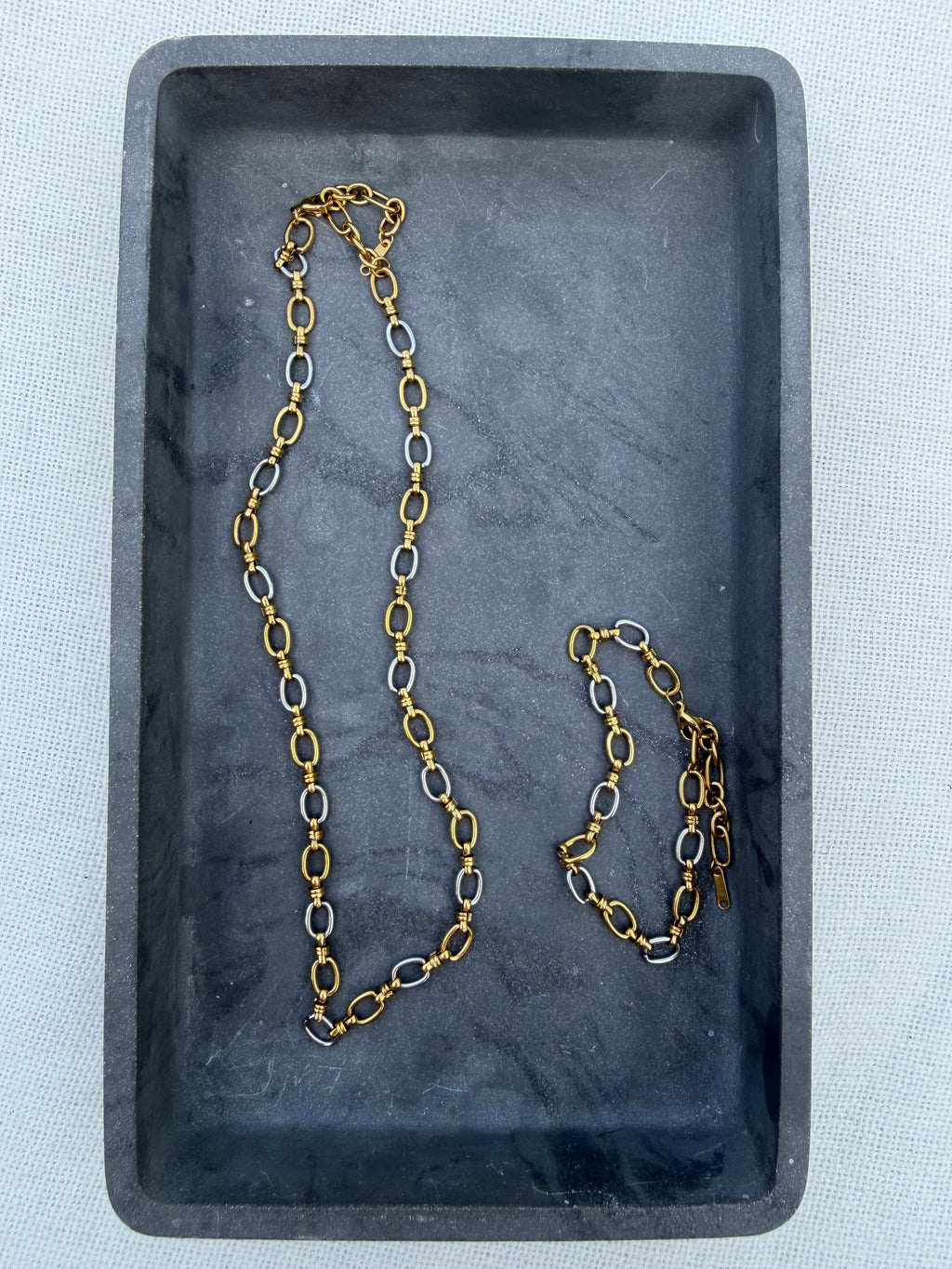 Two‑Tone Intent Necklace
