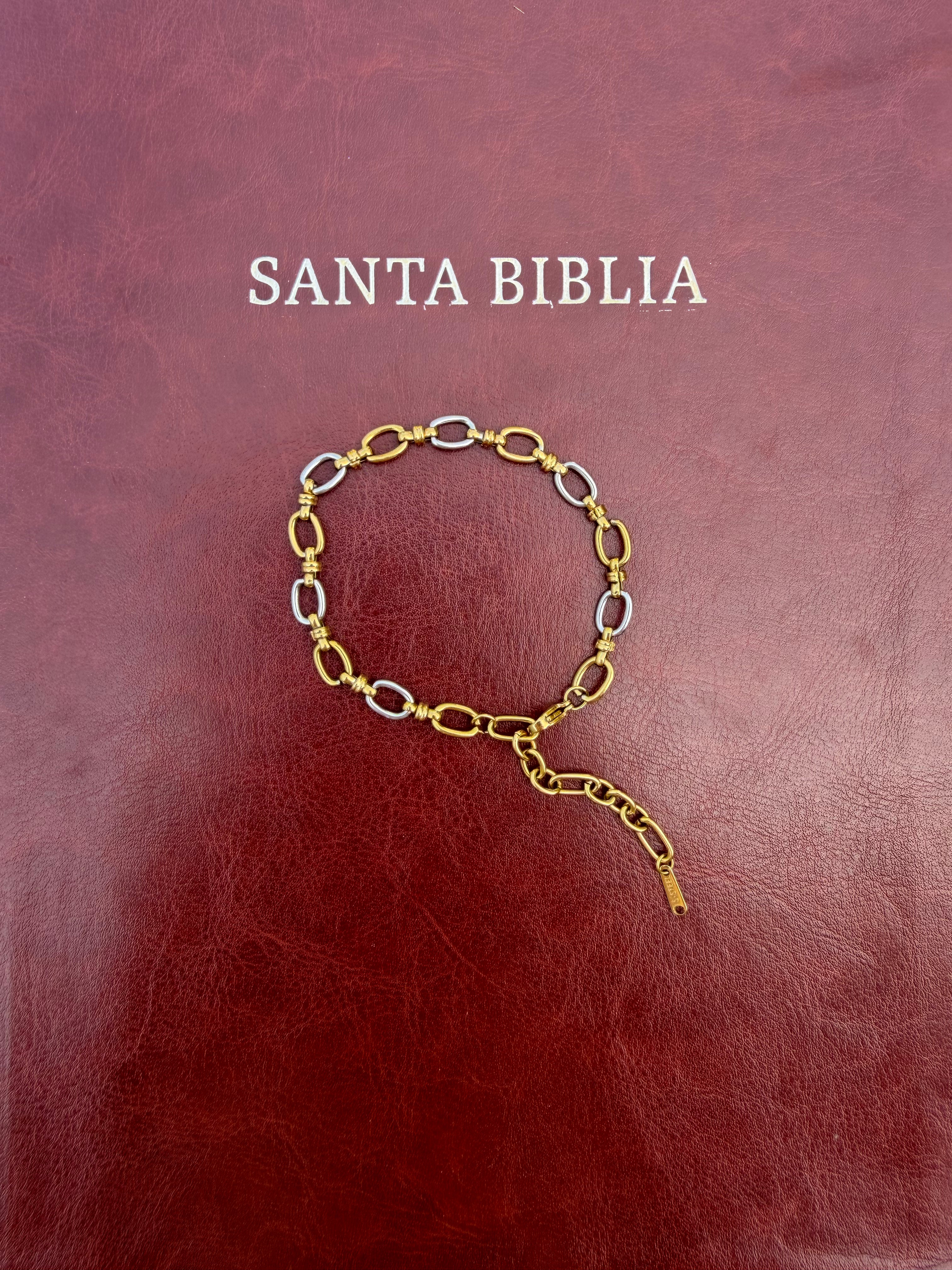 Two-Tone Intent Bracelet