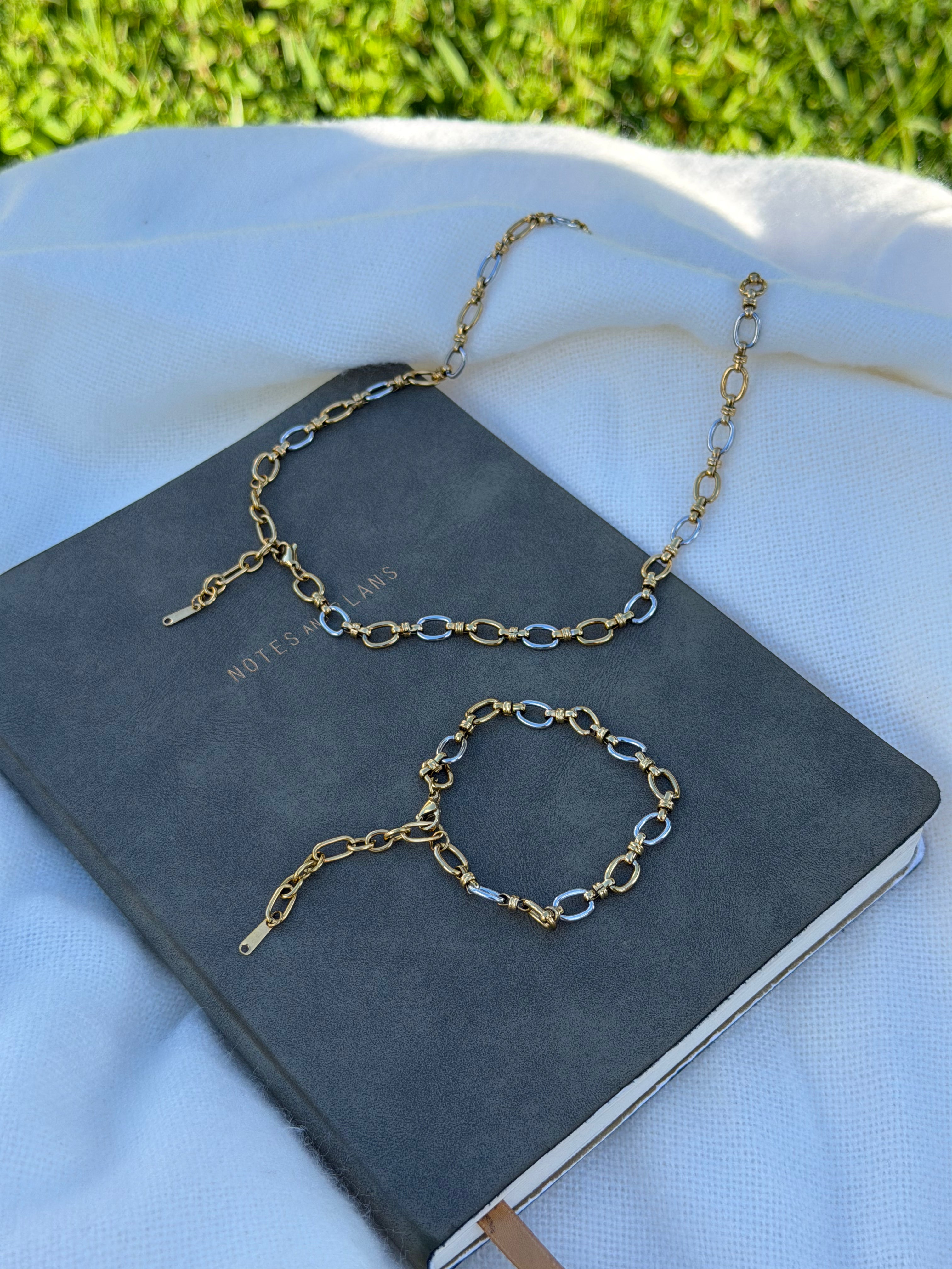 Two-Tone Intent Bracelet