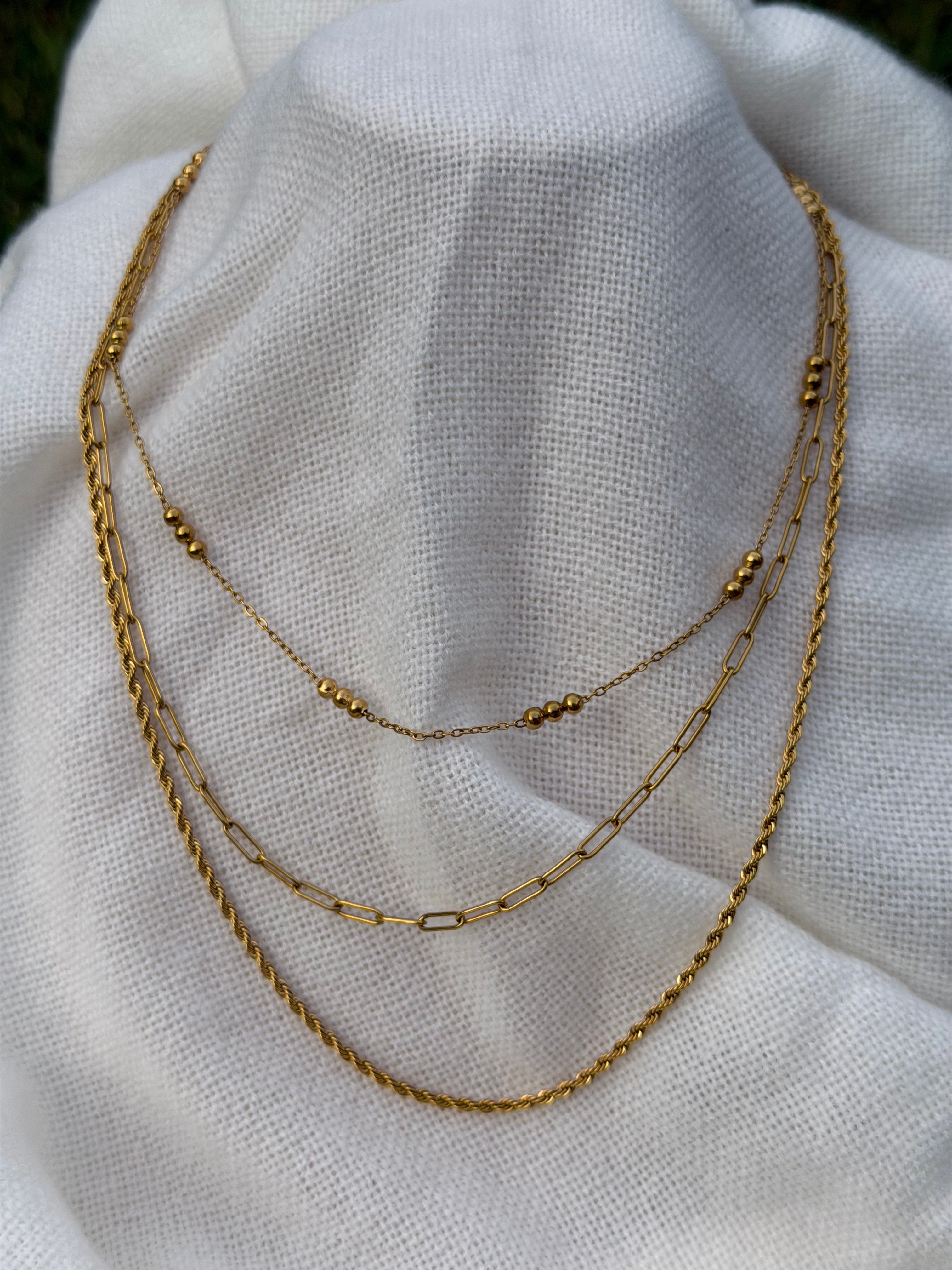 The Intentional 3 Layers Necklace
